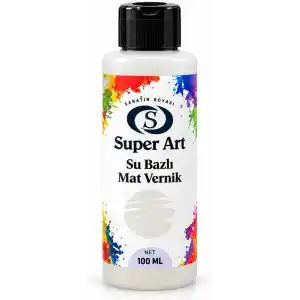 Superart Su Bazlı Vernik Mat 100 mL