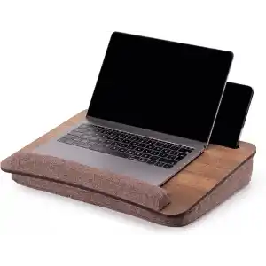 Vigo Wood-LS013 Minderli Laptop Sehpası (Ceviz)