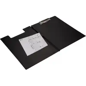 2K 333S A4 Pvc Kapaklı Sekreter Tablası,Sekreterlik,Sekreter Bloknot,A4 Kapaklı Sekreterlik,Siyah