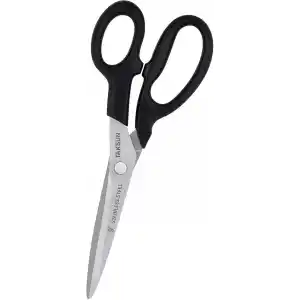 Taksun Paslanmaz Çelik Makas, GL120, Keskin Bıçak, Ofis, Okul Kullanımı, Çok Amaçlı, Dayanıklı Vidalı Yapı, Ergonomik, Hassas Kağıt, Karton, Kumaş Kesimi, Profesyonel Terzi Makası, 9