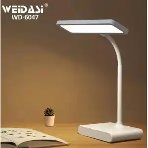 WellHise Dimmerli Led Ayarlanabilir Kablosuz Type-C Şarjlı Masa Lambası Çalışma Lambası