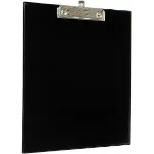 EKC-Kapaksız Sekreterlik Pvc- Yazı Tablası Bloknot Metal Klipsli
