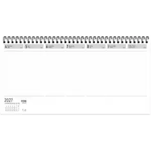 Keskin 2027-AJ-66 16 * 33,5 Spr.Haftalık Masa Ajandası-Çizgili