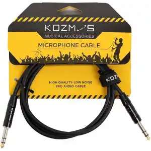 KOZMOS KCL-280-1.5M Stereo 6.35mm 1.5M Kablo