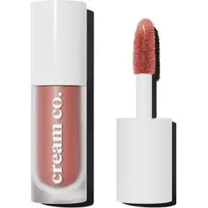 Cream Co. Allık Ruj Göz Farı Glow Tint Soft Mocha, Nemlendirici Makyaj, 504 Nude, Hyaluronik Asit Peptit