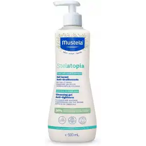 Mustela Stelatopia Gel Lavant Cleansing Gel, Lavantalı Yüz Temizleme Jeli (500ml)