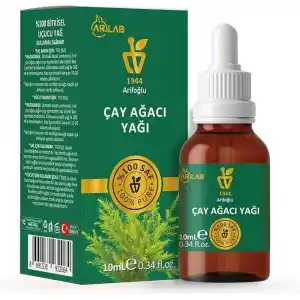 Arifoğlu Çay Ağacı Yağı 10ml%100 Saf Yağ ARLAB Pure Tea Tree Oil 10ml