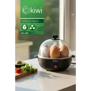 Kiwi Keb-4309 7 Yumurtalık Yumurta Pişirici, Keb-4309