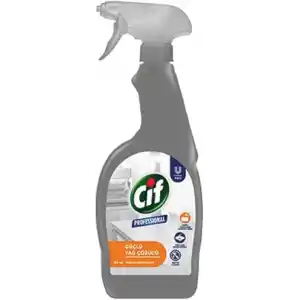 Cif Profesyonel Güçlü Yağ Çözücü Sprey 750 ml