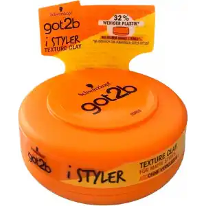 Schwarzkopf got2b iStyler Texture Clay Mat Saç Şekillendirici 75 ml