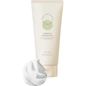 MISSHA Yağlanma Karşıtı, Arındırıcı Temizleme Köpüğü 172ml Creamy Latte Cleansing Foam (Green Tea)