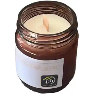 210 ml Paçuli&Bergamot&Tarçın Kokulu Kavanoz Mum