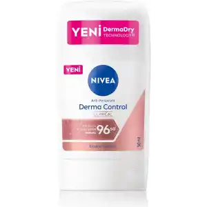 NIVEA Kadın Stick Deodorant Derma Control Clinical 50 ml, C Vitamini ile Koltuk Altı Kararma Karşıtı, 96 Saat Anti-perspirant Koruma