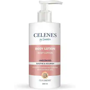 Celenes Cloudberry Vücut Losyonu Kuru/Hassas Ciltler Parfümsüz (200 ml)