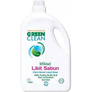 U Green Clean Likit El Sabunu Portakal 2.75 Litre