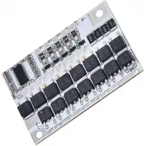 Ayzek 5S 100A LiFePO4 Balanslı BMS Beyaz PCB