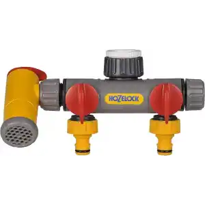HOZELOCK 2252H Çift Yönlü Vanalı Musluk Bağlantısı 1/2 - 3/4 - 1