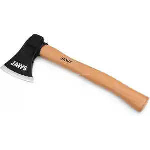 Eltos Jaws Kamp Baltası, 600 Gram, Dökme Çelik Baş, 35 Cm Kayın Sap, Isıl İşlemli, Elektrostatik Toz Boyalı, Normal Tutuş, Odun Kesme, Kamp, Bahçe, Av Kullanımı