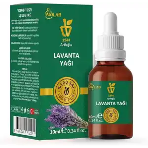 Arifoğlu Lavanta Yağı 10ml%100 Saf Arlab Lavender Oil Pure Lavandula Angustifolia Herb Oil