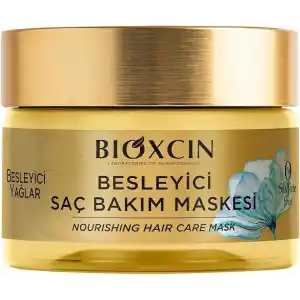 Bioxcin Besleyici Yağlar Saç Bakım Maskesi 225 ml – 9 Çiçek Yağı, Pantenol ve BioComplex B11 İçeren Yoğun Nemlendirici & Onarıcı Maske – Kuru ve Yıpranmış Saçlar İçin Besleyici Bakım