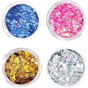 ROSEVELT Gümüş Kendinden Yapışan Mayaj Simi Glitter PRA-7039372-9761