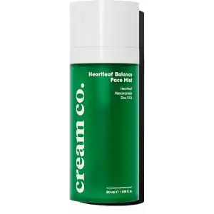 Cream Co. Gözenek Sıkılaştırıcı Ferahlatıcı Yüz Spreyi, Heartleaf Face Mist, Niacinamide, Tüm Cilt Tipleri, 50 ML
