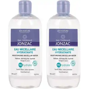 Jonzac Rehydrate Nemlendirici ve Temizleyici Organik Misel Su 2 x 500 ml
