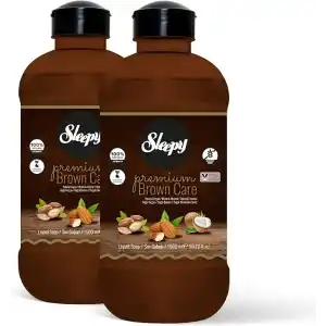 Sleepy Premium Brown Care Serisi Sıvı Sabun 2x1500 ml