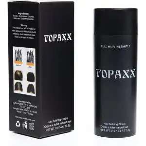 Siyah/Black Saç Dolgunlaştırıcı ve Seyrek Kapatıcı Saç Fiber Tozu 27,5g
