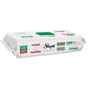 Sleepy Easy Clean Beyaz Sabun Katkılı Mopa Uyumlu Yer Temizlik Havlusu&Mendili 50 Yaprak