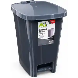 Miss Collection Lüx Serisi Pedallı 25 Litre Çöp Kovası Antrasit