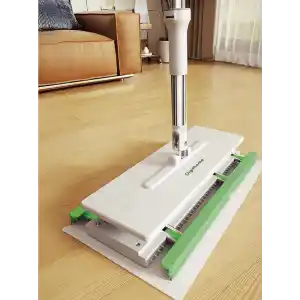 Digithome One Click Akıllı Mop Paleti XL 32cm Tembel Mop El Değmeden Islak Havlu Ve Bez Kullan At Otomatik DGT-101
