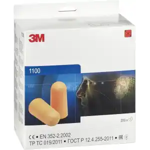 3M 1100 Kulak Tıkacı 37Db-20 Çift