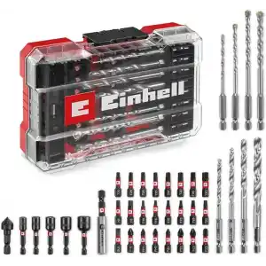 Einhell Orijinal M-CASE 39 Parça Darbeye Dayanıklı Aksesuar Seti 49108763