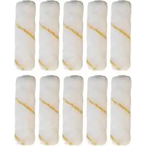 Orret Home 10 Adet Parmak Rulo Yedeği,Boya Ve Badana İçin 10 Cm Parmak Rulo Yedeği,Boya Badana Fırçası