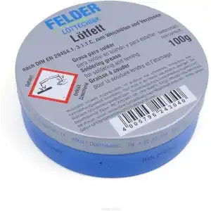 Felder Lötfett 100 gr Lehim Pastası