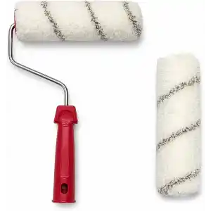 Orret Home 20 cm Boya Rulosu ve Yedek Rulo Seti Profesyonel Boya Badana Rulosu Duvar Boyama Rulosu Tüy Bırakmaz Rulo Fırça Seti (ASORTİ RENK)