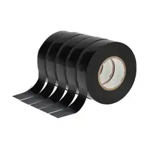Orret Home 5 Adet Elektrik Bandı,Pvc Bant,10 Metre (Siyah)