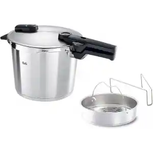 Fissler Vitaquick Premium Düdüklü Tencere Buhar Aparatı Gümüş 6 Litre