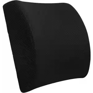 Visco Planet Ortopedik Visco Bel Destek Yastığı Siyah 35 x 34 x 12 cm