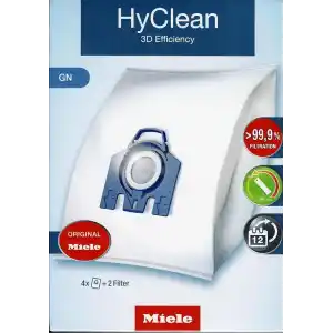 Miele HyClean GN 3d verimlilik toz torbası için klasik, komple, S2000, S5000, ve S8000 Serisi 8.5 x 16.5 x 23.5 cm beyaz 9917730