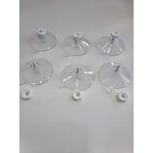ATA HOME Cama Yapışan Vakum Vantuz Öpücük 6 Adet
