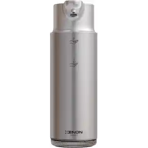 Xenon Smart Sensörlü Sıvı Sabunluk Temassız Otomatik Sabun Dispenseri 300 ml 1500 mAh Type-C Şarjlı Paslanmaz Çelik 2 Kademeli Gri X6840