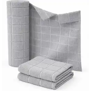 Jouis Mikrofiber Rulo Bez Seti - 20 Adet Kopar Kullan Kullan At Temizlik Bezi, Mutfak, Banyo ve Araç için Yüksek Emici Kurulama Bezi, Tekrar Yıkanabilir Genel Amaçlı Mikrofiber Havlu Havlu Paket