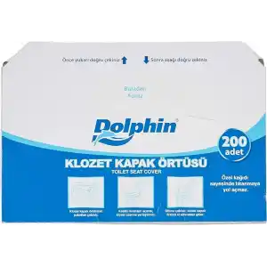 Dolphin Klozet Kapak Örtüsü 200lü