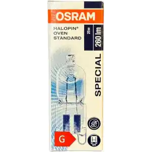 Osram Halopin Oven 25W G9 Halojen Fırın Ampulü, 2700K Sarı Işık