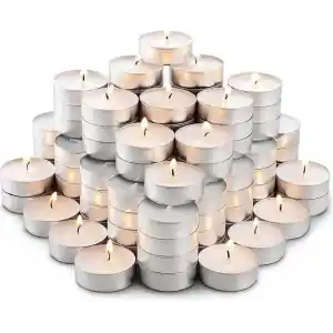 Tealight Mum 100 Adet Beyaz