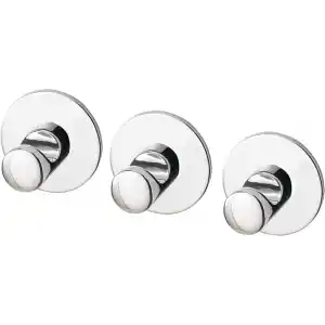 IKEA SKOGHALL elbise askısı krom kaplama 3lü set