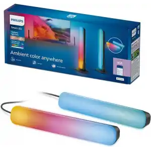 Philips Smart Lighting RGBIC Işık Barı 30 cm - Google Home, Alexa, HomeKit ve Matter uyumlu