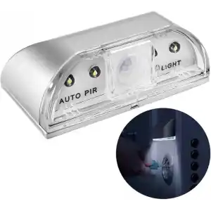 Hareket Sensörlü 4 LEDli Pratik Aydınlatma, Pilli,